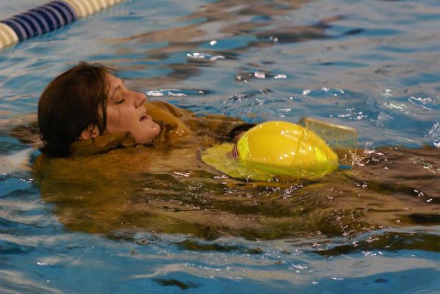 Lifeguard Systems &quot;Drown Proofing Firefighter Turn Out Gear&quot; 1/6/2012 Firefighter Chelsea Tremblay